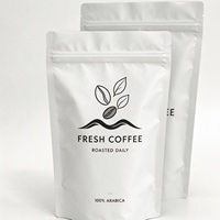 Sachet Doypack Personnalisé Anti-Odeur en Plastique avec Fermeture Ziplock pour Emballage de Grains de Café et Poudre 100g 250g 500g – Sac Mylar