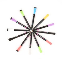 Marqueur pour tableau blanc, stylo pour créer un logo personnalisé, marqueur pour tableau blanc effaçable, marqueur pour verre, céramique, marqueur industriel, ensemble de stylos