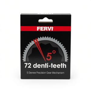 Clé à cliquet Fervi 72 dents, mécanisme d'engrenage de précision à 5 degrés - Product Image 3