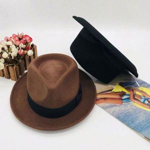 Chapeaux Fedora Style Indiana Jones pour Femmes et Hommes, 100% Polyester Doux et Pliable, Écologiques - Cadeau Promotionnel - Product Image 3
