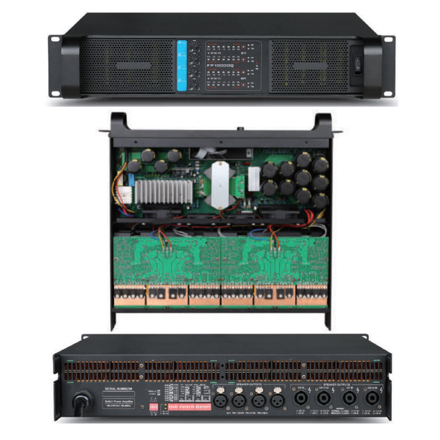 High End Performance FP10000Q Amplifier bar Line Array Amplifier High-power Pure Copper Transformer