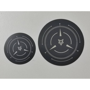 6/9cm Metal Plate Ring for Magnetic Car IPad Holder Radiator Iron Sheet Sticker for Phone IPad / Tablet PC - Product Image 2