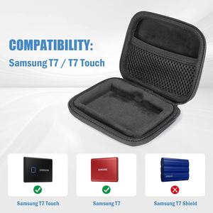 Étui de protection antichoc en EVA personnalisé pour Samsung T7 SSD – Sac de rangement de voyage, boîte, pochette - Product Image 2