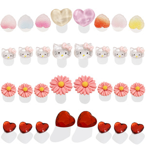 Separatore per Dita dei Piedi in Plastica con Motivo a Margherita, Strumento per Nail Art, Stile Giapponese e Coreano, Set da 8 Pezzi - Product Image 5