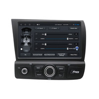 Radio Mobil MOOKAKA Android 15.0 untuk Audi R8 2008-2015 Layar OLED 9 inci USB Wireless CarPlay Android Auto Stereo Pemutar CD
