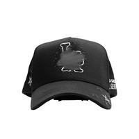 Casquette tendance unisexe décontractée, style classique avec motif losanges, Sad Boy, broderie de lettres en strass, casquette de sport 5 panneaux