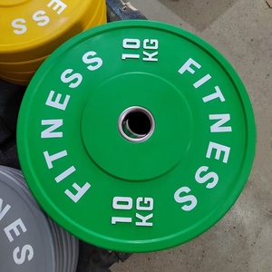 Customization Colorful Bumper <strong>Weight</strong> Barbell <strong>Plate</strong> 5kg 10kg 15kg 20kg 25kg Weightlifting <strong>Plates</strong> Gym Equipment - Product Image 1