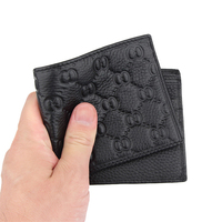 Dompet kulit asli pria, kminimalist minimalis bermerek mewah kualitas tinggi
