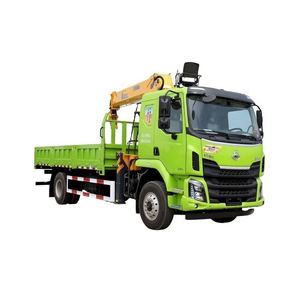 รถบรรทุกติดเครน Dongfeng Chenglong M3 รุ่น XC MG บรรทุกได้ 12 ตัน พร้อมชิ้นส่วนประกอบ Huade เครื่องยนต์และเกียร์ที่แข็งแรงทนทาน เหมาะสำหรับงานเทศบาล - Product Image 1