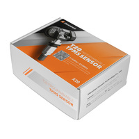 Capteur TPMS universel double fréquence en métal argenté compatible OEM Foxwell T20 (315 MHz et 433 MHz)