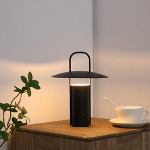 Nouvelle lampe de table portable USB sans fil en métal, lampe de bureau rechargeable, lampe de camping pour restaurant, hôtel, chambre, éclairage nocturne - Product Image 5