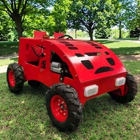 Largeur de tonte 550mm Robot de tonte bon marché Tondeuse à roues télécommandée avec certificat CE EPA Robot Tondeuse à distance Tondeuse à gazon