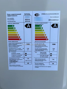 Aire Acondicionado Split Tipo No Refrigerante R32, Montado en Pared, 220V-240V 50HZ 60HZ 2.5HP 24000BTU - Product Image 4