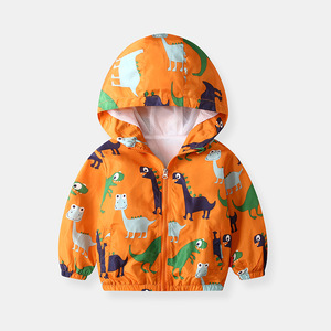 <span class=keywords><strong>Manteau</strong></span> de garçon, veste à capuche avec motif de dessin animé et de dinosaure pour enfants, <span class=keywords><strong>manteau</strong></span> de <span class=keywords><strong>printemps</strong></span>-automne, nouvelle collection 2021 - Product Image 4