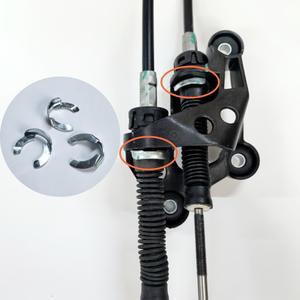 Clip para cable de cambio de marchas Volkswagen 1J0711280C para Bora Golf Lavida Tiguan Polo, pieza de repuesto - Product Image 4