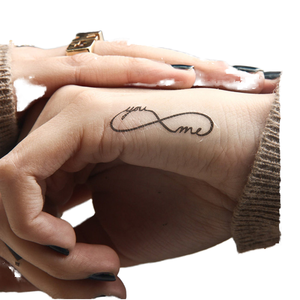<span class=keywords><strong>Tatuajes</strong></span> Temporales de Papel Vintage, Pequeños, Lindos, Negros, de Larga Duración, para Mujeres, Hombres, Niños y Niñas, para Cara, Cuerpo, Dedos, Manos - Product Image 1