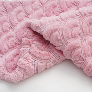 <span class=keywords><strong>Couverture</strong></span> en polaire 100 % polyester, motif écailles gaufrées, style sirène, pour filles, vente en gros - Product Image 6