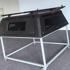 Vente chaude <span class=keywords><strong>Camion</strong></span> Caps Camper Shell Auvent pour Pickup Ford F150 /Chevy SILVERRADO <span class=keywords><strong>1500</strong></span> /<span class=keywords><strong>GMC</strong></span> <span class=keywords><strong>SIERRA</strong></span> <span class=keywords><strong>1500</strong></span> 5.5FT/ 6.5FT Hard Topper - Product Image 2