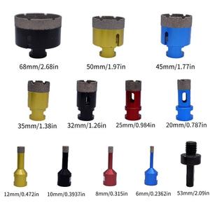 Juego de 12 Brocas de Diamante para Perforación en Seco <span class=keywords><strong>PEX</strong></span>, Caja de Aluminio, M14, para Mármol, Granito y Azulejos - Product Image 3