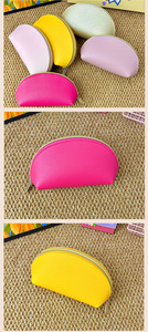 Pochette de maquillage en cuir PU tendance avec fermeture éclair, logo personnalisé, étanche, portable, pour cosmétiques, soins de la peau, rouge à lèvres, vente en gros - Product Image 6