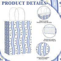 Sac en papier kraft robuste certifié avec poignées torsadées, logo personnalisé imprimé pour le commerce de détail, fabricant