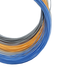 Cuerda de repuesto para raqueta de bádminton duradera de alta elasticidad de 0,69mm de diámetro, cuerda de entrenamiento colorida de 30 libras, cuerda de raqueta de Bádminton de nailon. - Product Image 4