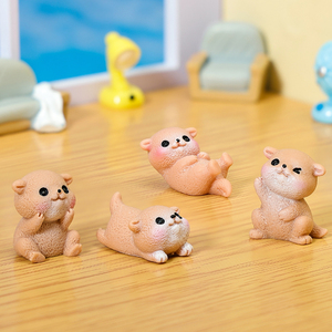 Produit phare : Adorable Otter bébé en résine, style Coastalcore, finition élégante et polie, décoration pour tableau <span class=keywords><strong>de</strong></span> bord <span class=keywords><strong>de</strong></span> voiture - Product Image 5