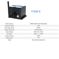 Sensor de Inclinación Inalámbrico Modbus de Doble Eje, Inclinómetro Zigbee con Monitoreo de Larga Distancia de 1.6KM