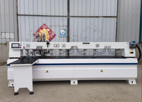 Machine de perçage multi-trous à trois têtes, routeur de perçage CNC automatique avec moteur à engrenages, diamètre de perçage maximal de 300 mm pour le contreplaqué