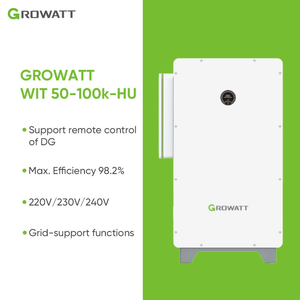 ระบบโซลาร์เซลล์ออฟกริด 3 เฟส Growatt 50KW 100KW สำหรับอุตสาหกรรมแบบไฮบริด - Product Image 2