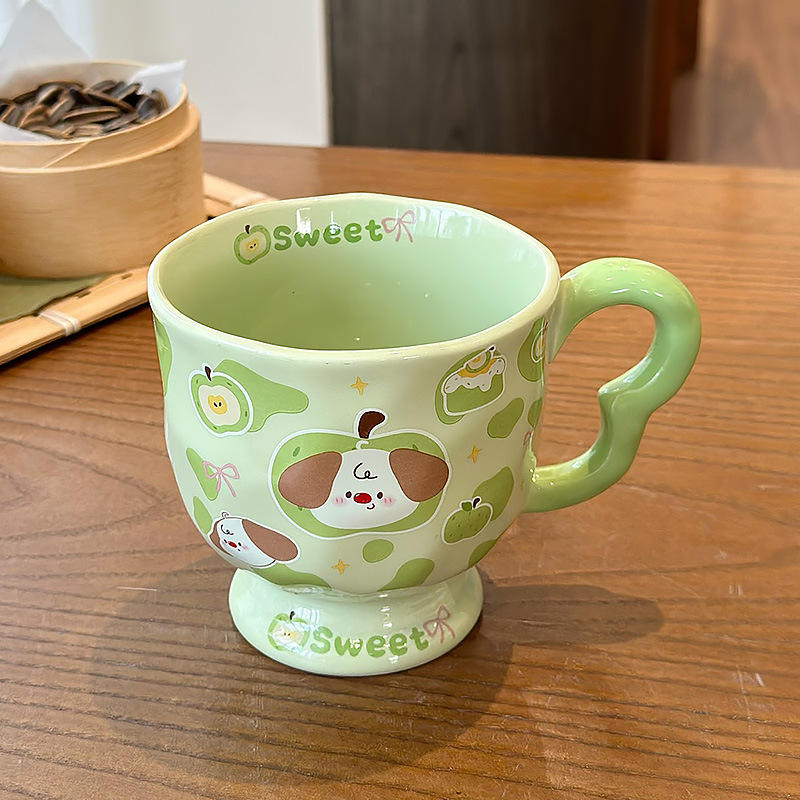 แก้วเดี่ยวสีเขียว