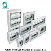 Boîtier de distribution électrique solaire extérieur CE IP65 étanche en ABS, boîte de jonction, coffret MCB