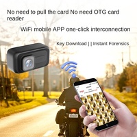 2K Wasserdichte WLAN-fähige Tragbare Fahrtenschreiber-Kamera für Motorräder, Elektroautos und Outdoor-Sportarten
