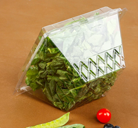 Conteneur en plastique biodégradable recyclable pour légumes, emballage en blister