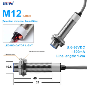 KJT M12 IP67 s4 من النوع الأسطواني عالي الجودة مع CE - Product Image 4