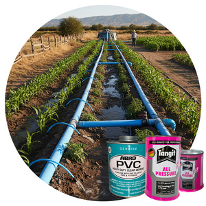 Colle UPVC à haute résistance adhésive, séchage <span class=keywords><strong>rapide</strong></span>, pour tuyaux d'alimentation en eau - Product Image 6