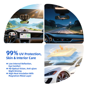 <span class=keywords><strong>Film</strong></span> solaire automobile <span class=keywords><strong>2</strong></span> plis PET simple argenté par pulvérisation magnétronique 96% IRR 99% UV <span class=keywords><strong>2</strong></span>,5 mil Réflexion thermique Prix - Product Image 2