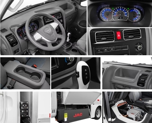 รถบรรทุกขนส่งไฟฟ้า JAC Kaida EX6 LHD รุ่นใหม่ล่าสุด ขายดี รถตู้ขนส่งสินค้าไฟฟ้า EV รถบรรทุกส่งของไฟฟ้าล้วน - Product Image 6