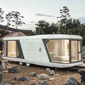 Concepto de Diseño Tecnológico Futuro: Casa Contenedor Moderna de 40 Pies con Generación de Energía Solar, Apartamento Ecológico - Product Image 5