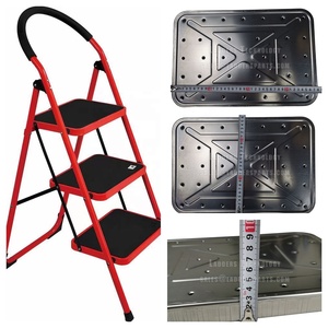 Trọng Lượng Nhẹ Hộ Gia Đình Thép Di Động Thang Bước Nền Tảng Với Cao Su Nhựa Bước - Product Image 5