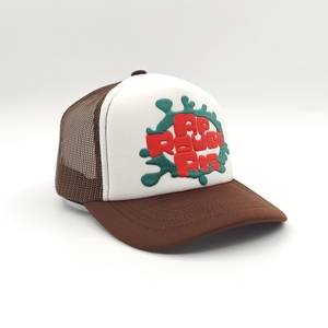 Gorra Trucker de Espuma con Logotipo Bordado Personalizado de Alta Calidad para Hombre, Estilo Urbano de Verano, Gorras Trucker Clásicas y Elegantes para Exteriores - Product Image 2