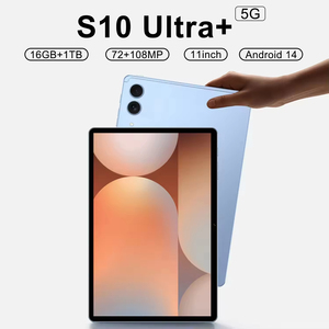 Top Choice S10 Ultra 5G <b>Tablet</b> PC 11 Inches 16GB 3.0-3.5GHz Capacitive Screen Wi-Fi New Business Intel <b>Android</b> 14 - Product Image 2