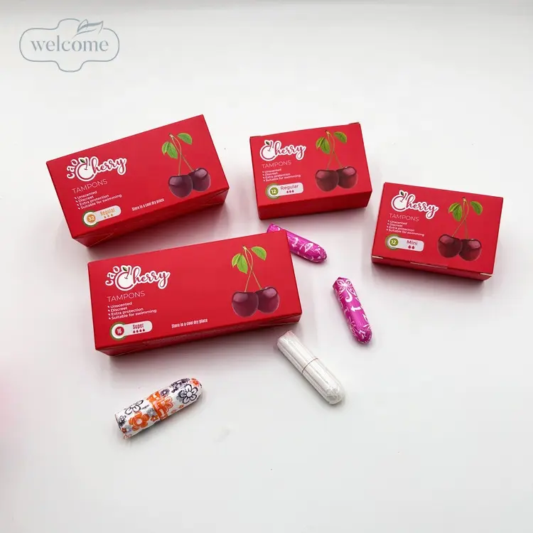 Milieuvriendelijke Medische Producten Eerste Bestelling Producten Oem Private Label Tampon Fabrikanten Digitale Tampon