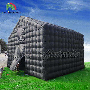 Vente chaude Tente De Fête Discothèque Gonflable Tentes Cube Gonflables Noires Personnalisées Pour Les Événements - Product Image 1