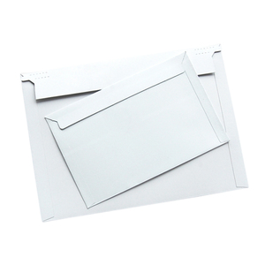 Embalaje de sobre de cartón de fábrica, tira de desgarro amarilla, fácil apertura, envío por <span class=keywords><strong>correo</strong></span> exprés, fabricante de Shanghai - Product Image 2