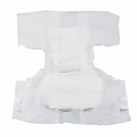 Couche extérieure respirante avec technologie de verrouillage de l'humidité Contoured Fit Thickest Eco China Adult Diaper Printed Feature