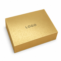 Boîte cadeau pliante de luxe sur mesure, boîte cadeau pliante magnétique avec logo personnalisé, emballage en boîte rigide en papier pour cadeaux haut de gamme
