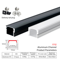 Perfil de Luz LED Personalizado de Alta Calidad, Aluminio Anodizado Premium, Canal LED de Aluminio, Perfiles Magnéticos para Iluminación de Riel