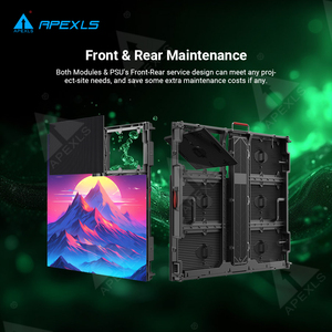 Affichage LED extérieur Apexls série O, haute luminosité, économie d'énergie, étanche IP65, pour la publicité dans les stades de football - Product Image 5