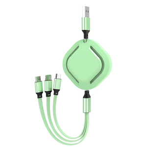 2026年卸売USB-C格納式充電ケーブル、携帯電話・タブレット対応、高速充電、モバイルフォン汎用 - Product Image 2